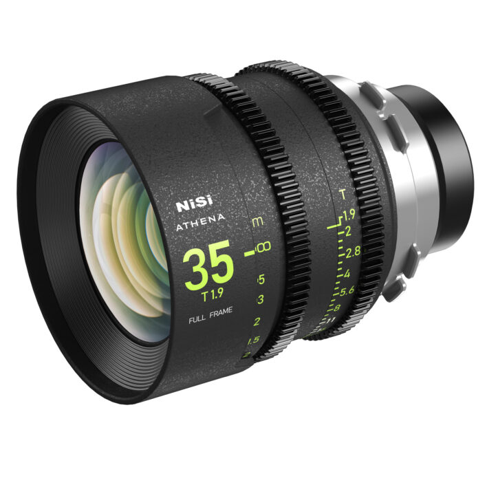 NiSi ATHENA PRIME Full Frame Cinema Lens Kit with 5 Lenses 14mm T2.4, 25mm T1.9, 35mm T1.9, 50mm T1.9, 85mm T1.9 + Hard Case (PL Mount) NiSi Athena Cinema Lenses | NiSi Optics USA | 7