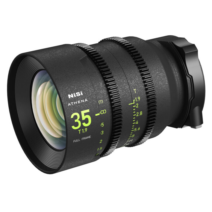 NiSi ATHENA PRIME Full Frame Cinema Lens Kit with 5 Lenses 14mm T2.4, 25mm T1.9, 35mm T1.9, 50mm T1.9, 85mm T1.9 + Hard Case (RF Mount) NiSi Athena Cinema Lenses | NiSi Optics USA | 7
