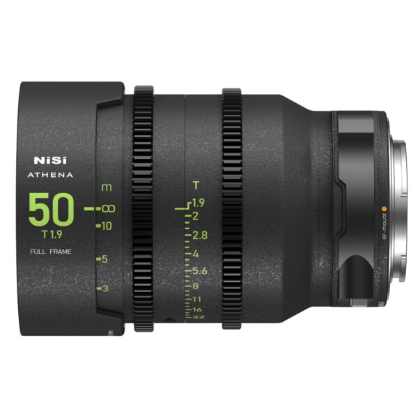 NiSi 50mm ATHENA PRIME Full Frame Cinema Lens T1.9 (RF Mount) NiSi Athena Cinema Lenses | NiSi Optics USA |