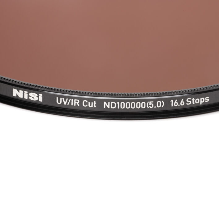 NiSi 77mm Solar Filter Pro Nano UV/IR Cut ND100000(5.0) 16.6 Stops Circular ND Filters | NiSi Optics USA | 3