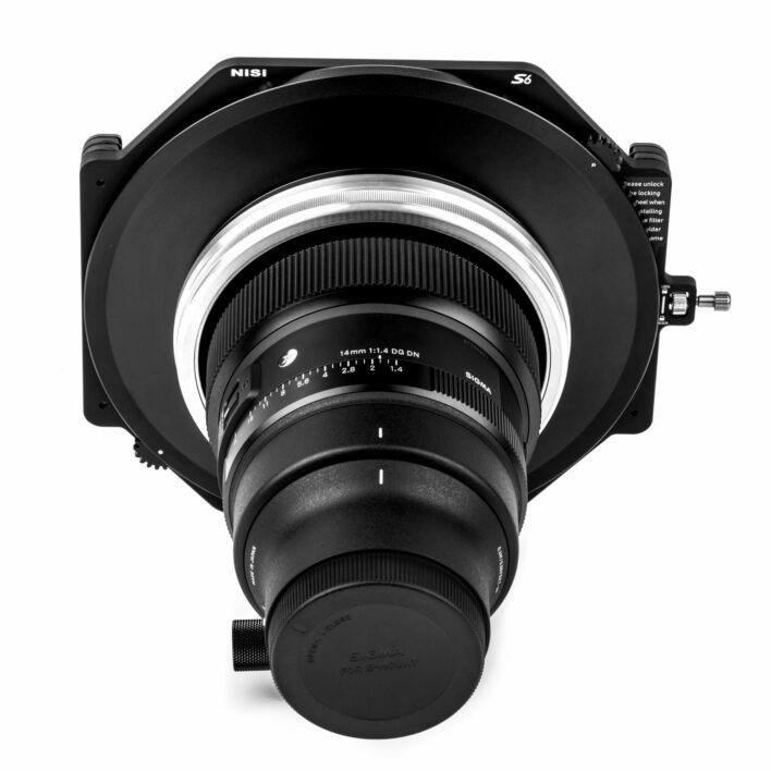 NiSi S6 150mm Filter Holder Kit with True Color NC CPL for Sigma 14mm f/1.4 DG DN Art NiSi 150mm Square Filter System | NiSi Optics USA | 2