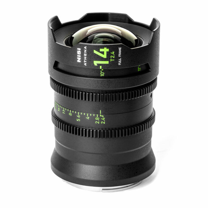 NiSi ATHENA PRIME Full Frame Cinema Lens Kit with 5 Lenses 14mm T2.4, 25mm T1.9, 35mm T1.9, 50mm T1.9, 85mm T1.9 + Hard Case (G Mount | No Drop In Filter) G Mount | NiSi Optics USA | 10