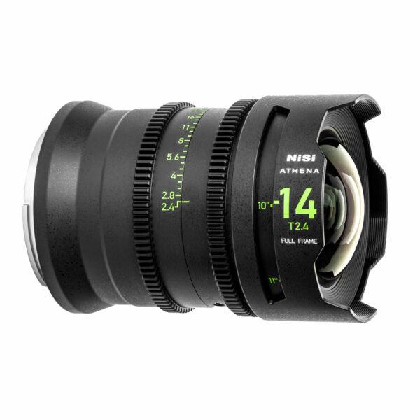NiSi 14mm ATHENA PRIME Full Frame Cinema Lens T2.4 (G Mount | No Drop In Filter) G Mount | NiSi Optics USA | 2