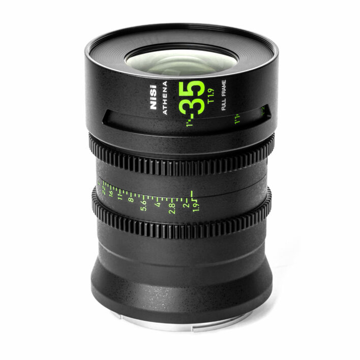 NiSi ATHENA PRIME Full Frame Cinema Lens Kit with 5 Lenses 14mm T2.4, 25mm T1.9, 35mm T1.9, 50mm T1.9, 85mm T1.9 + Hard Case (G Mount | No Drop In Filter) G Mount | NiSi Optics USA | 11