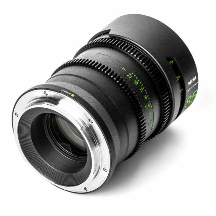 NiSi ATHENA PRIME Full Frame Cinema Lens Kit with 5 Lenses 14mm T2.4, 25mm T1.9, 35mm T1.9, 50mm T1.9, 85mm T1.9 + Hard Case (G Mount | No Drop In Filter) G Mount | NiSi Optics USA | 17