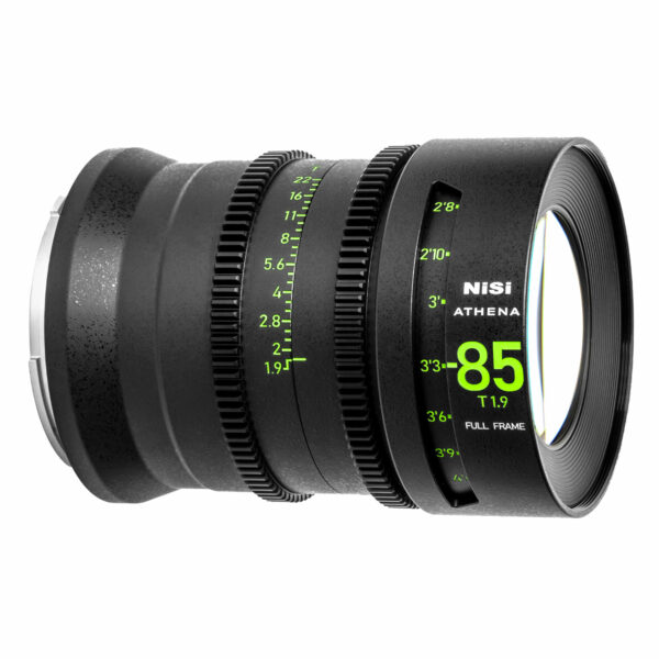 NiSi 85mm ATHENA PRIME Full Frame Cinema Lens T1.9 (G Mount | No Drop In Filter) G Mount | NiSi Optics USA |