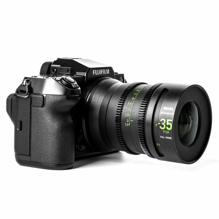 NiSi ATHENA PRIME Full Frame Cinema Lens Kit with 5 Lenses 14mm T2.4, 25mm T1.9, 35mm T1.9, 50mm T1.9, 85mm T1.9 + Hard Case (G Mount | No Drop In Filter) G Mount | NiSi Optics USA | 12