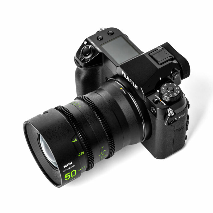 NiSi ATHENA PRIME Full Frame Cinema Lens Kit with 5 Lenses 14mm T2.4, 25mm T1.9, 35mm T1.9, 50mm T1.9, 85mm T1.9 + Hard Case (G Mount | No Drop In Filter) G Mount | NiSi Optics USA | 14