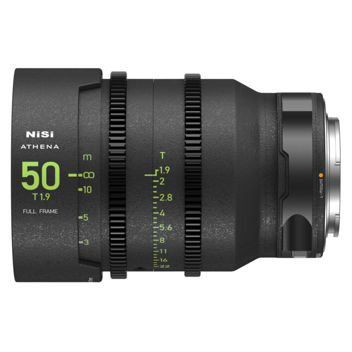 NiSi ATHENA PRIME Full Frame Cinema Lens Kit with 5 Lenses 14mm T2.4, 25mm T1.9, 35mm T1.9, 50mm T1.9, 85mm T1.9 + Hard Case (L Mount) L Mount | NiSi Optics USA | 5