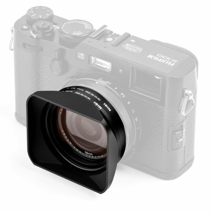 NiSi X100 Series NC UV Filter with 49mm Filter Adaptor, Metal Lens Hood and Lens Cap for Fujifilm X100/X100S/X100F/X100T/X100V/X100VI (Black) Compact Camera Filters | NiSi Optics USA | 7