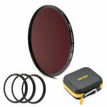 NiSi Solar Bundle 67mm/72mm/77mm/82mm with Case (82mm Filter with Brass Adaptors for 67, 72, 77mm) Circular ND100000 (5.0) 16.6 Stops - Solar Filter | NiSi Optics USA | 2