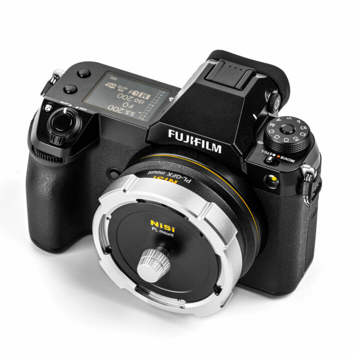 NiSi ATHENA PL-GFX Adapter for PL Mount Lenses to Fujifilm G-Mount Mount Cameras Athena Adaptors | NiSi Optics USA | 17