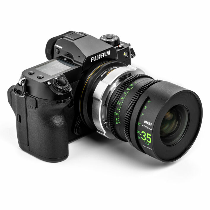 NiSi ATHENA PL-GFX Adapter for PL Mount Lenses to Fujifilm G-Mount Mount Cameras Athena Adaptors | NiSi Optics USA | 10