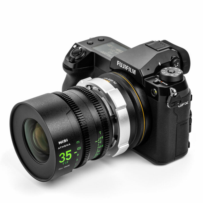 NiSi ATHENA PL-GFX Adapter for PL Mount Lenses to Fujifilm G-Mount Mount Cameras Athena Adaptors | NiSi Optics USA | 13