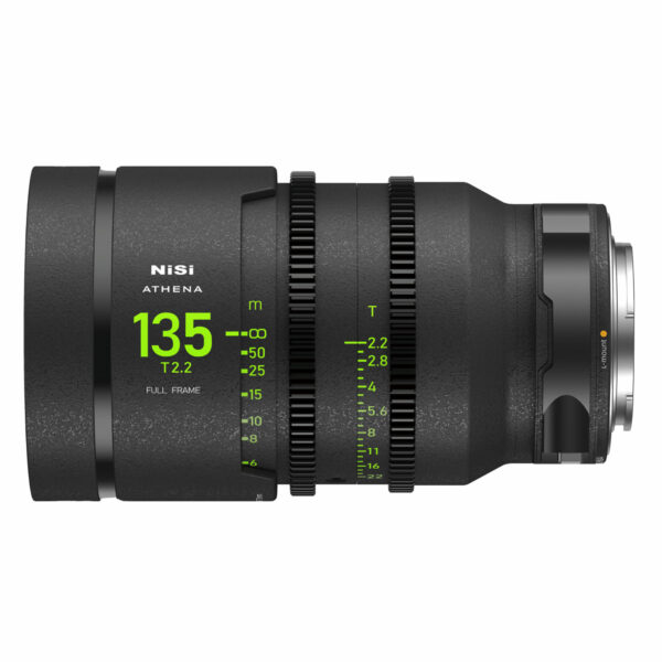 NiSi 135mm ATHENA PRIME Full Frame Cinema Lens T2.2 (L Mount) L Mount | NiSi Optics USA |