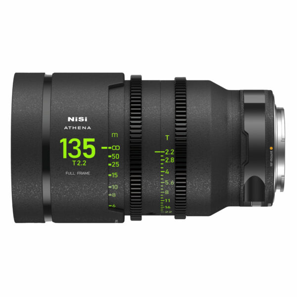 NiSi 135mm ATHENA PRIME Full Frame Cinema Lens T2.2 (RF Mount) NiSi Athena Cinema Lenses | NiSi Optics USA |
