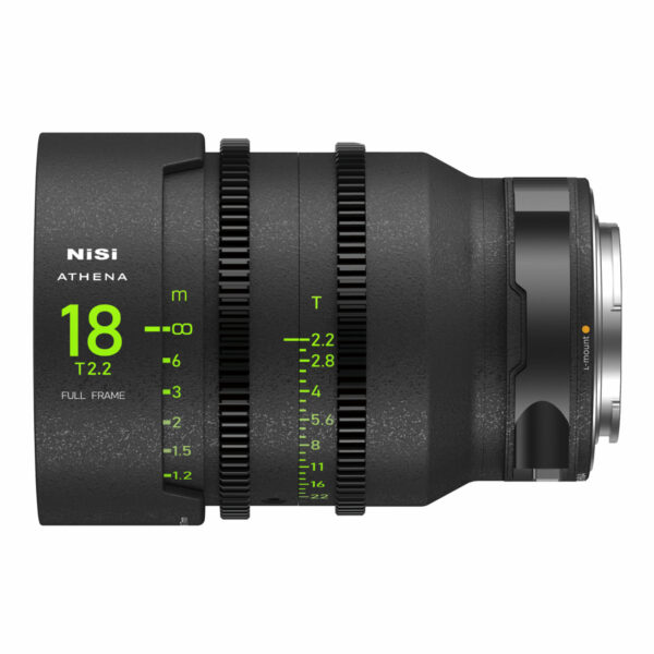 NiSi 18mm ATHENA PRIME Full Frame Cinema Lens T2.2 (L Mount) L Mount | NiSi Optics USA |