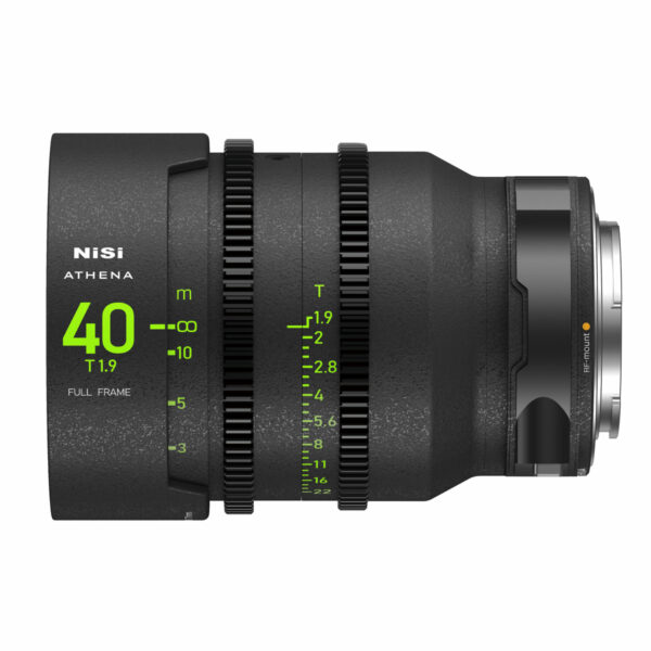 NiSi 40mm ATHENA PRIME Full Frame Cinema Lens T1.9 (RF Mount) NiSi Athena Cinema Lenses | NiSi Optics USA |