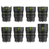 NiSi ATHENA PRIME Full Frame Cinema Lens MASTER Kit with 8 Lenses