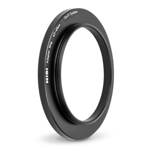NiSi SWIFT 43-49mm System Adaptor Ring for Swift System Filters (43mm Standard Thread – 49mm Swift Filter) | NiSi Optics USA | NiSi SWIFT 43-49mm System Adaptor Ring for Swift System Filters (43mm Standard Thread – 49mm Swift Filter) Swift Adaptor Rings | NiSi Optics USA |
