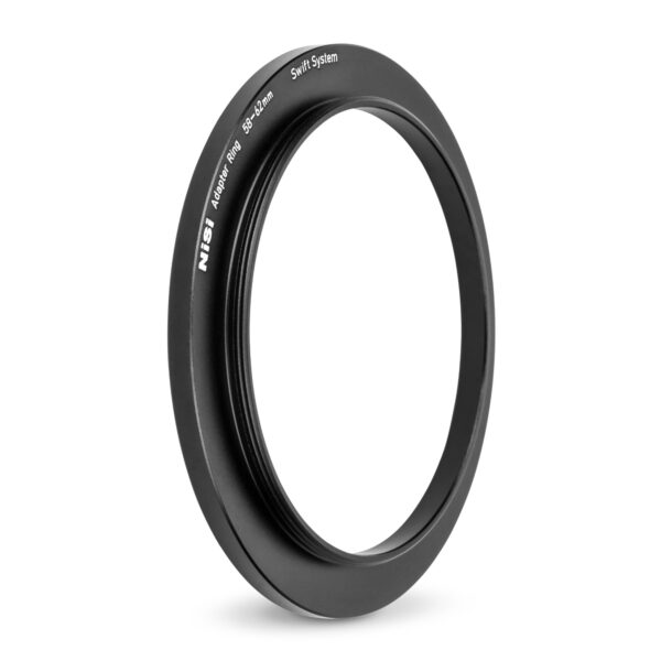 NiSi SWIFT 58-62mm System Adaptor Ring for Swift System Filters (58mm Standard Thread – 62mm Swift Filter) | NiSi Optics USA | NiSi SWIFT 58-62mm System Adaptor Ring for Swift System Filters (58mm Standard Thread – 62mm Swift Filter) Swift VND System | NiSi Optics USA |