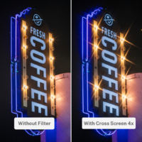 Cross Screen example