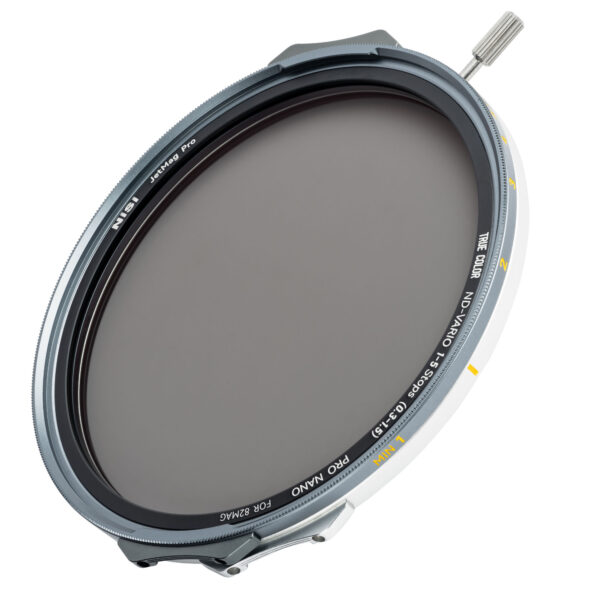 NiSi JetMag Pro 1-5 Stops True Color Variable ND 82MAG Magnetic Filter (JetMag Adaptor Required) 82MAG | NiSi Optics USA |