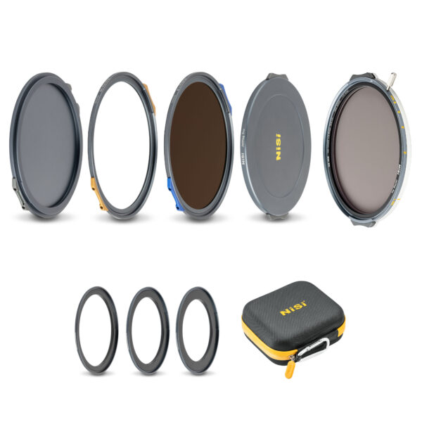 NiSi JetMag Pro VND 1-9 Stops VND Mist Creative 95MAG Magnetic Filter Kit (1-5 Stops True Color VND, FS ND 4 Stops, 1/8 Black Mist, 82mm/86mm/95mm Adaptors, Front Cap, Back Cap, Caddy Pouch) | NiSi Optics USA | NiSi JetMag Pro VND 1-9 Stops VND Mist Creative 95MAG Magnetic Filter Kit (1-5 Stops True Color VND, FS ND 4 Stops, 1/8 Black Mist, 82mm/86mm/95mm Adaptors, Front Cap, Back Cap, Caddy Pouch) 95MAG | NiSi Optics USA |