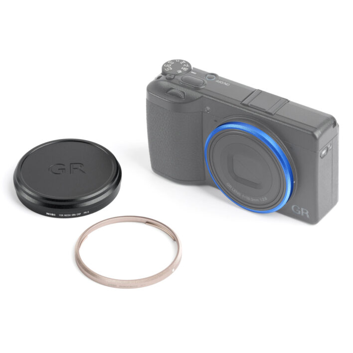 KIT GR4-Ring cap+Lens cap white