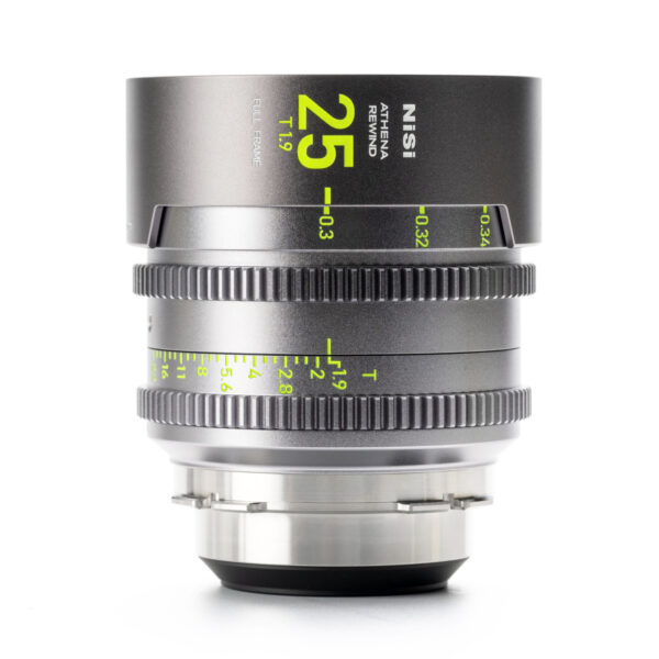 NiSi ATHENA PRIME Rewind 25mm T1.9 Full Frame Cinema Lens (PL Mount) | NiSi Optics USA | NiSi ATHENA PRIME Rewind 25mm T1.9 Full Frame Cinema Lens (PL Mount) Athena Rewind | NiSi Optics USA |