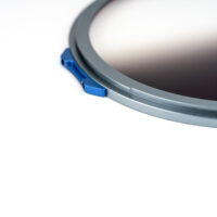 Close up of the ultra slim aluminum frame on a NiSi JetMag Pro FS GND8 95MAG filter