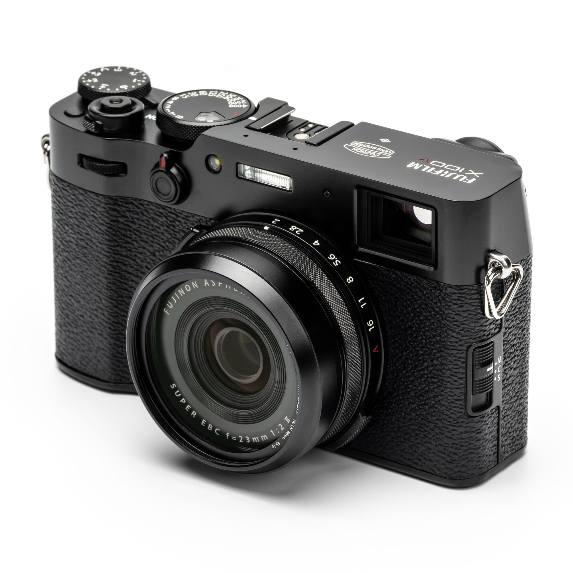 A Fujifilm X100VI with the NiSi NC UV Filter II fitted in place of the trim ring