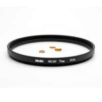 Oil beading on the surface of the NiSi 77mm NC UV for Hasselblad